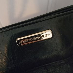 Rebecca Minkoff black leather bag
